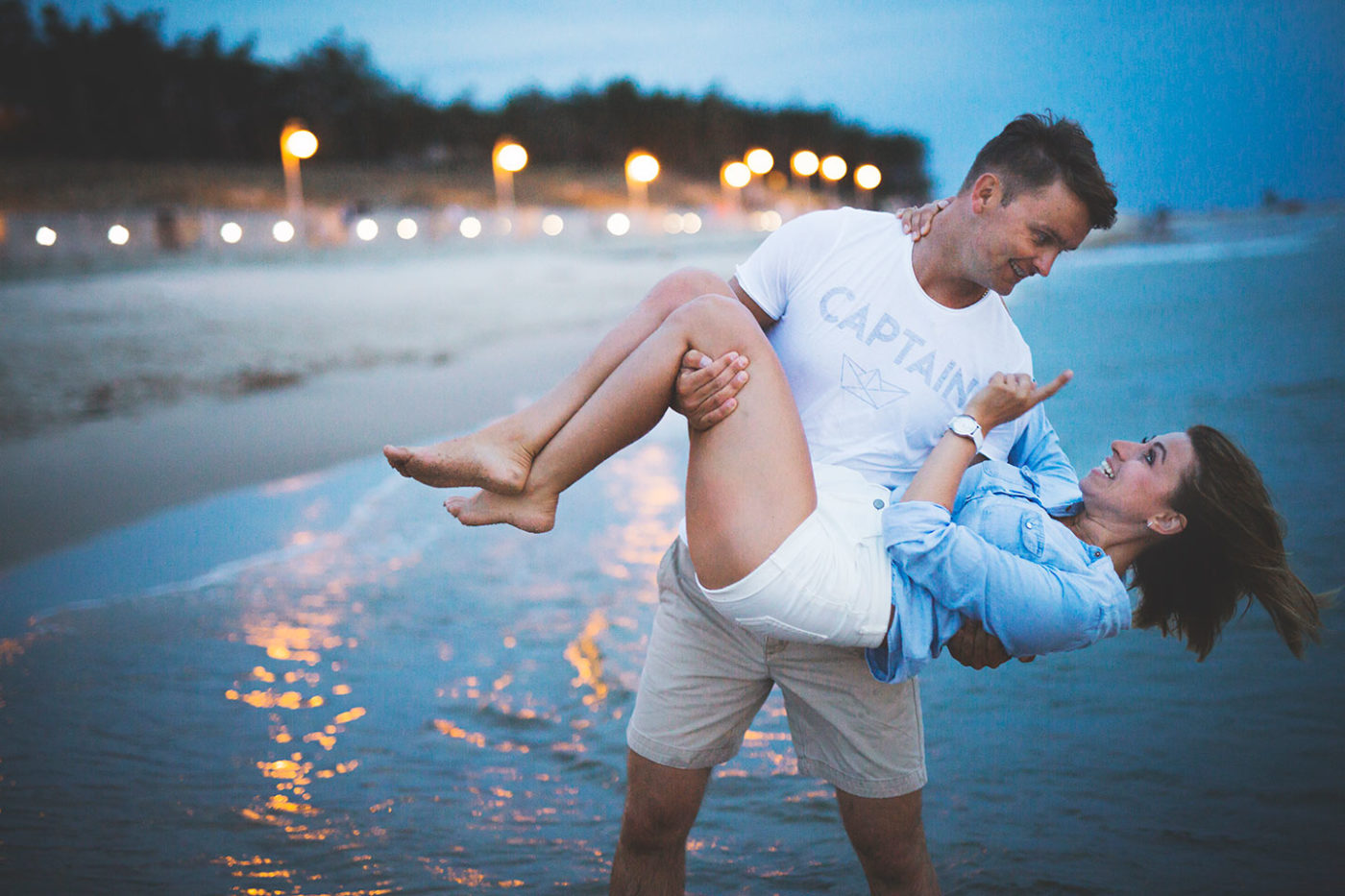 Sesja narzeczeńska- Joanna i Jan - Ustka Rowy