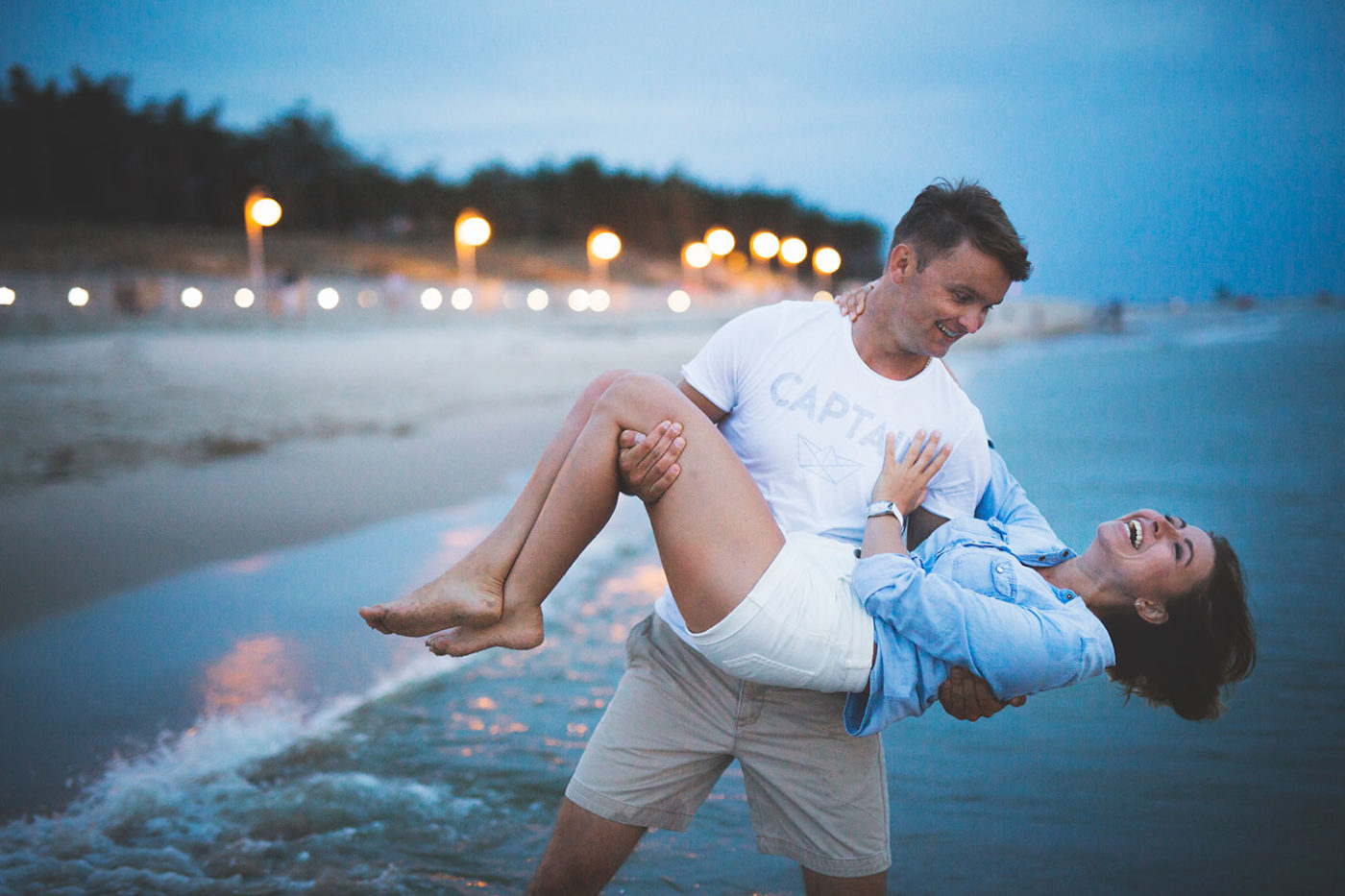 Sesja narzeczeńska- Joanna i Jan - Ustka Rowy