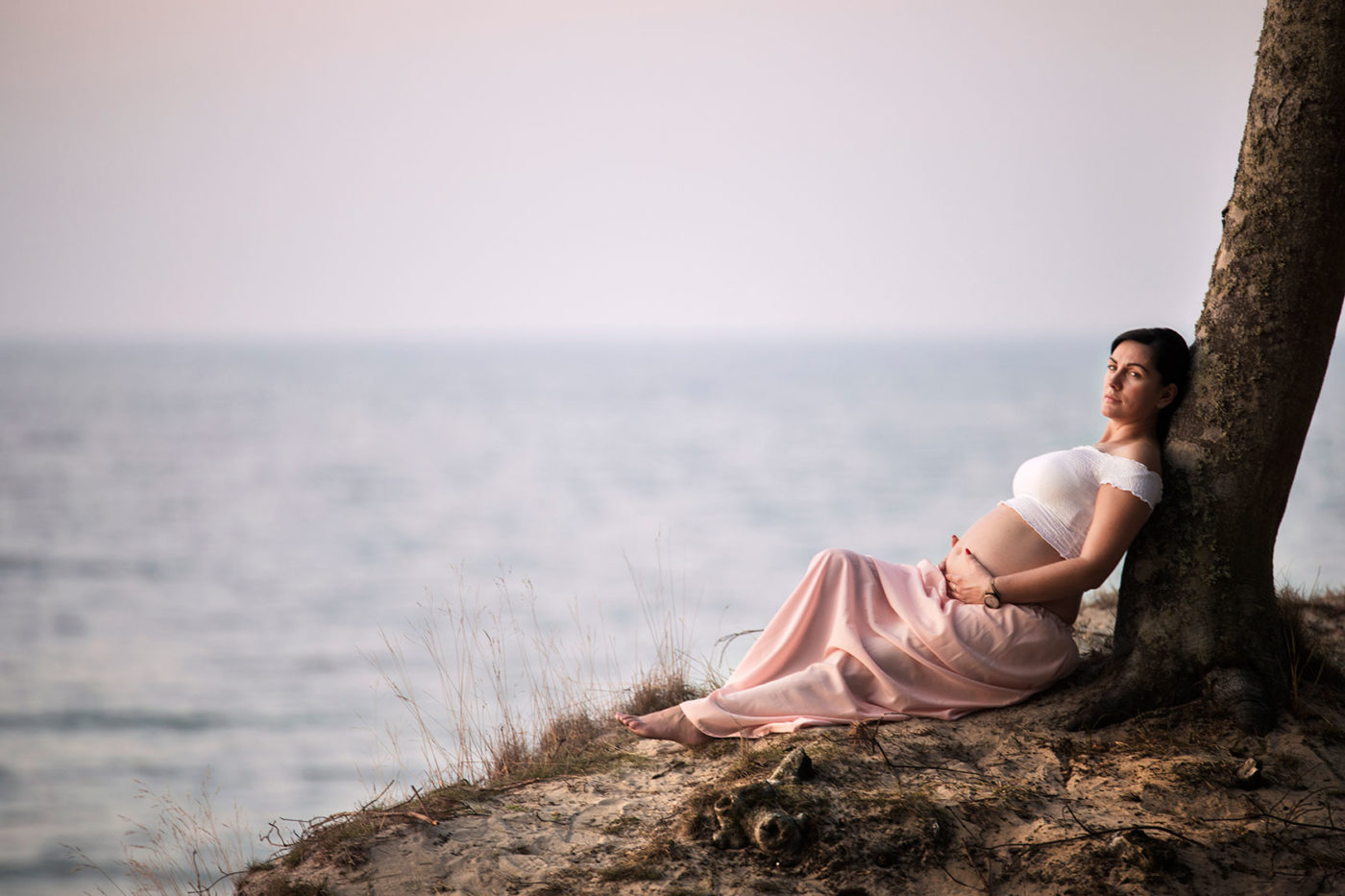 Sesja ciążowa nad morzem 7