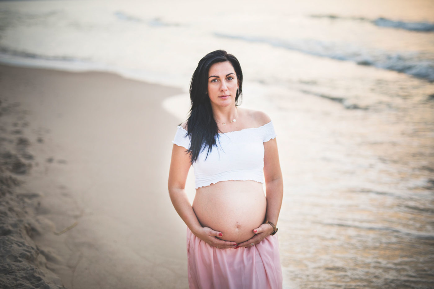 Sesja ciążowa nad morzem 3